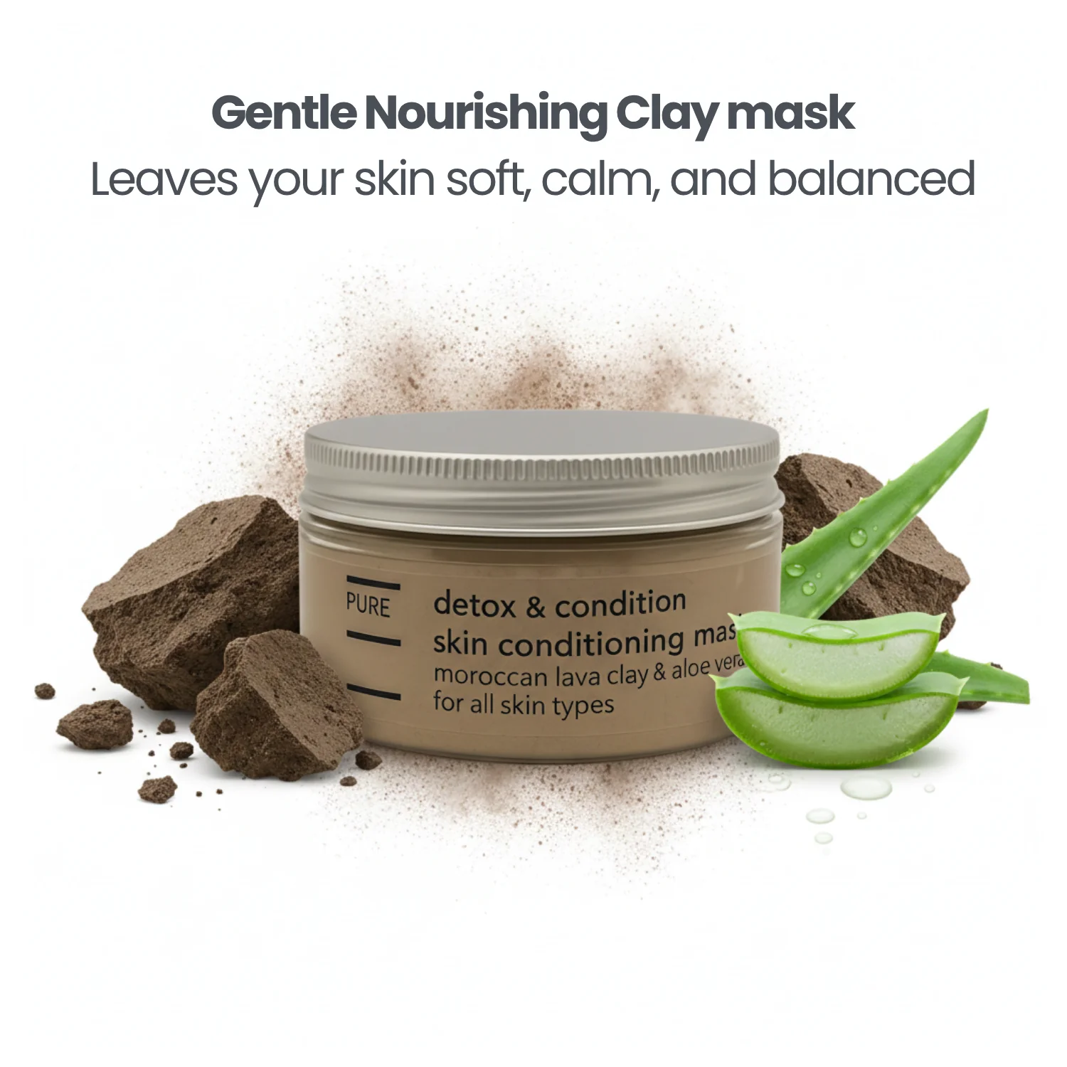 PURE Detox & Condition Face Mask (100g) - Image 2