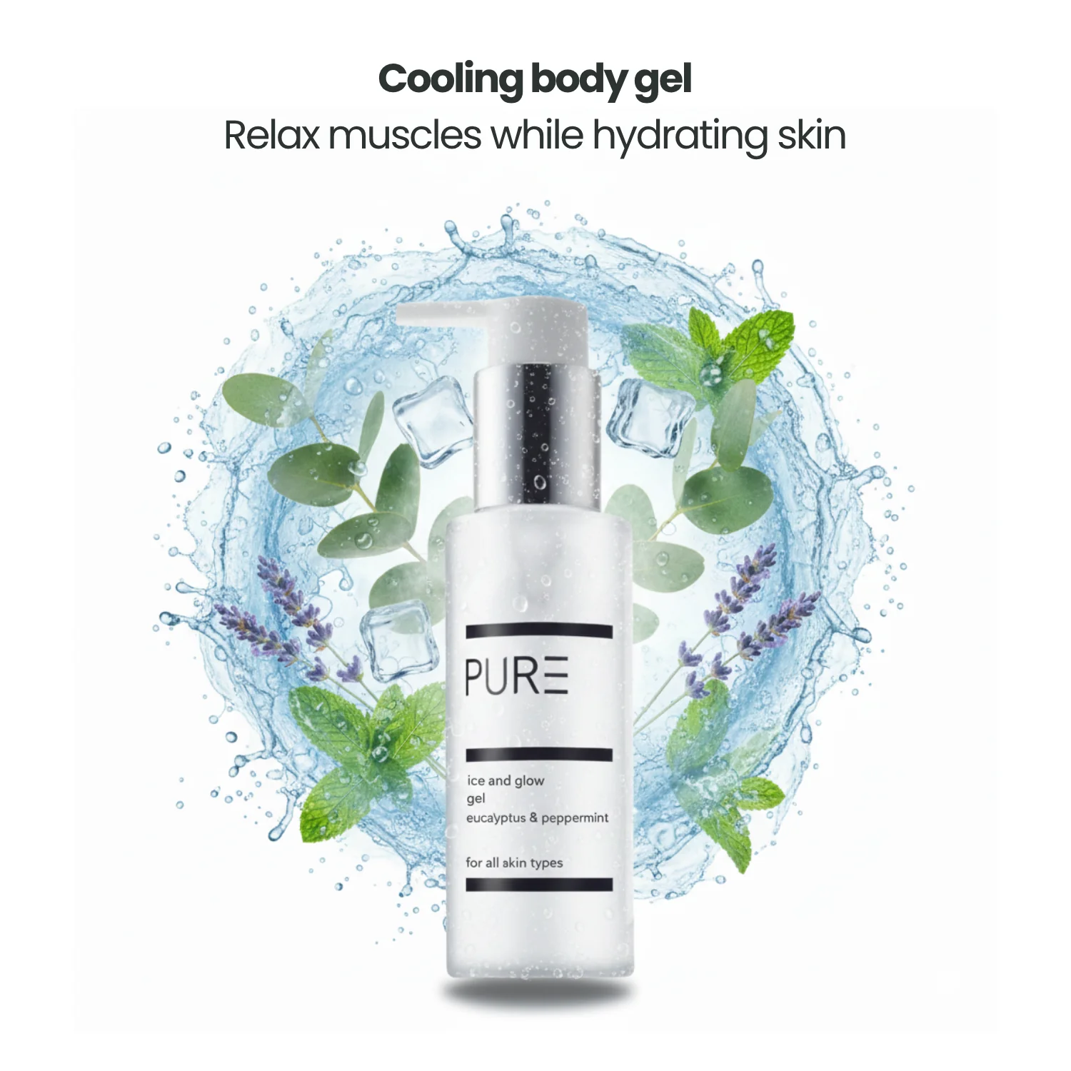 PURE Ice and Glow Gel (100ml) - Image 2