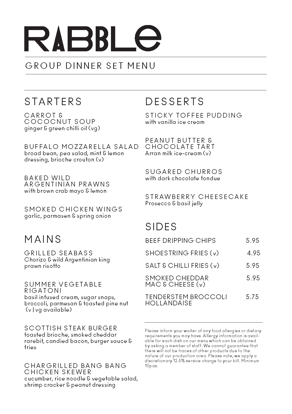 Spa & Dine Package – with Rabble (For 2) - Image 3